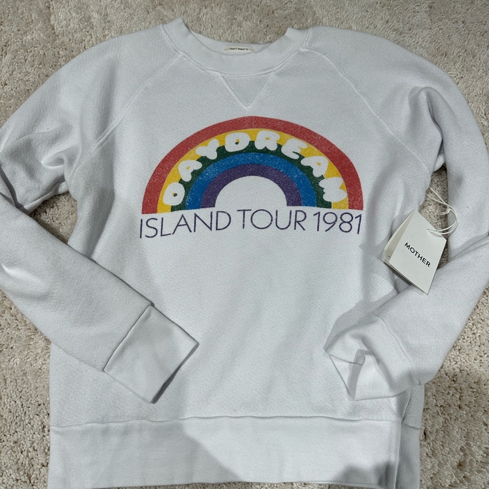 Mother brand cozy sweatshirt. XS NWT